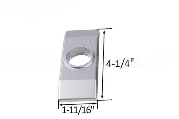 Kawneer Commercial Door Aluminum Keyed Mounting Plate