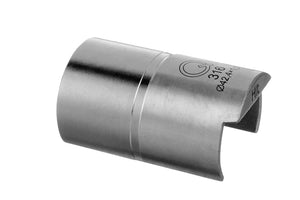 Q-railing 180 Degree In-Line Connector Sleeve For 1.66" (42.2mm) Round Cap Rail