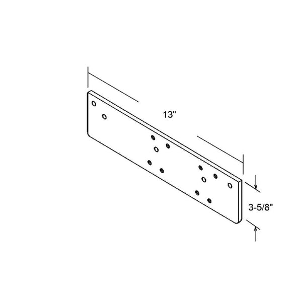 Commercial Door LCN Parallel Arm Drop Plate - Duronodic