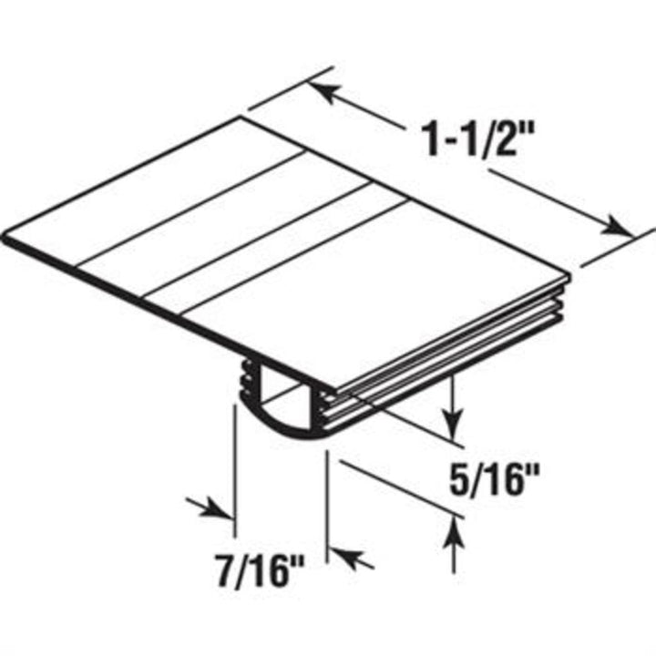 Sliding Patio Screen Door Bug Seal 84 Vinyl With Adjust